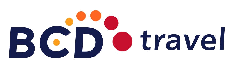 Logo de BCD Travel, cliente de Circodelia PRO para eventos de empresa