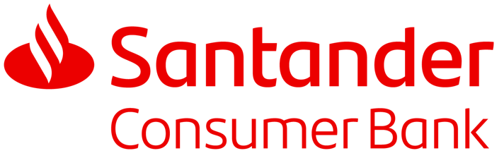Logo de Santander Consumer Bank, cliente de Circodelia PRO para eventos de empresa