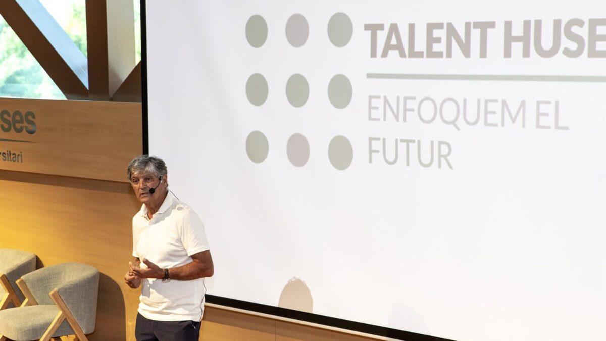 Toni Nadal en la clausura del Programa Talent 2026 de Son Espases en Palma